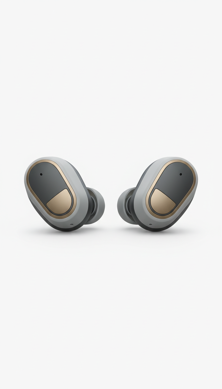 Limited-Edition Wireless Earbuds in Brushed Aluminum