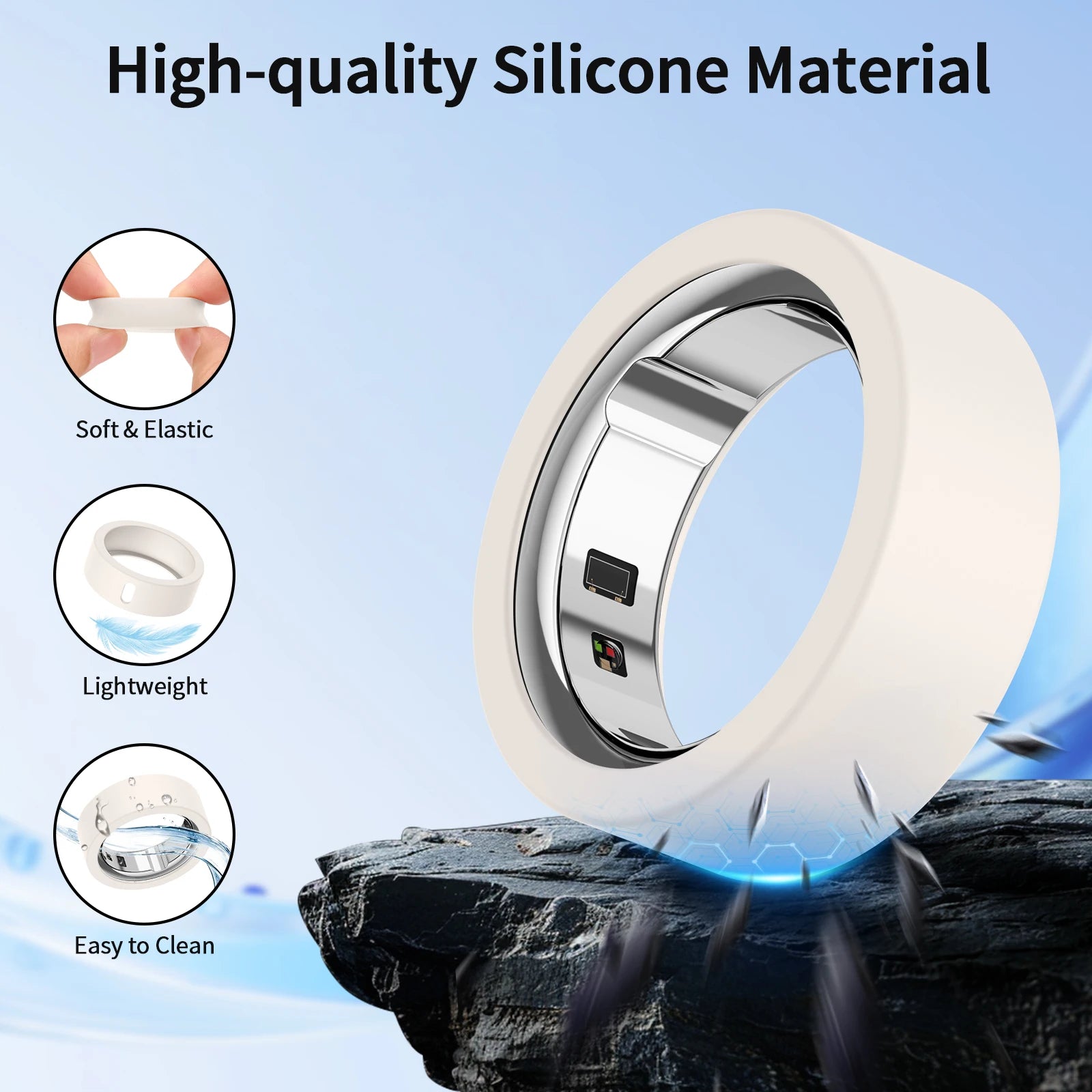 Silicone Protective Case For Oura Gen 4 & 3